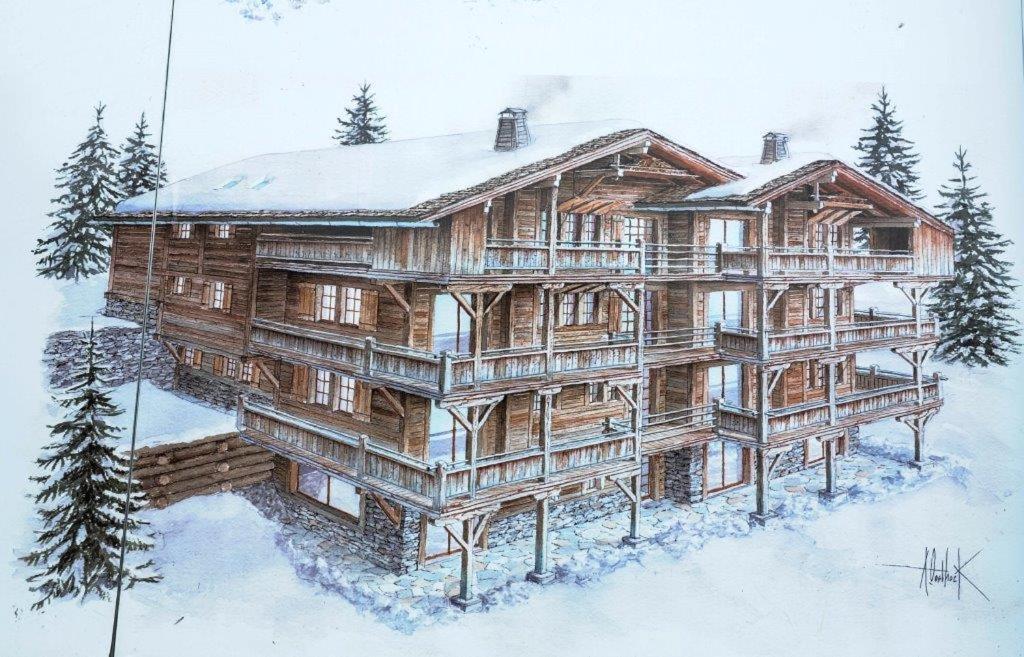 Luxury Grimentz Apartment Exteriör bild